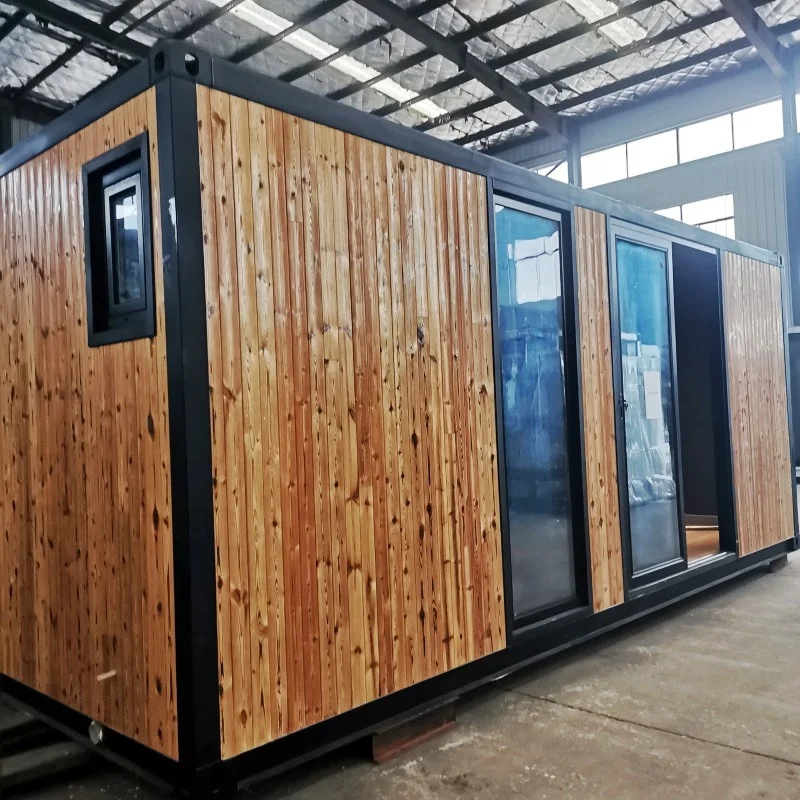 casas prefabricadas house  office granny flat pod outdoor 20ft usa standard 1 bedroom prefab container wood log house