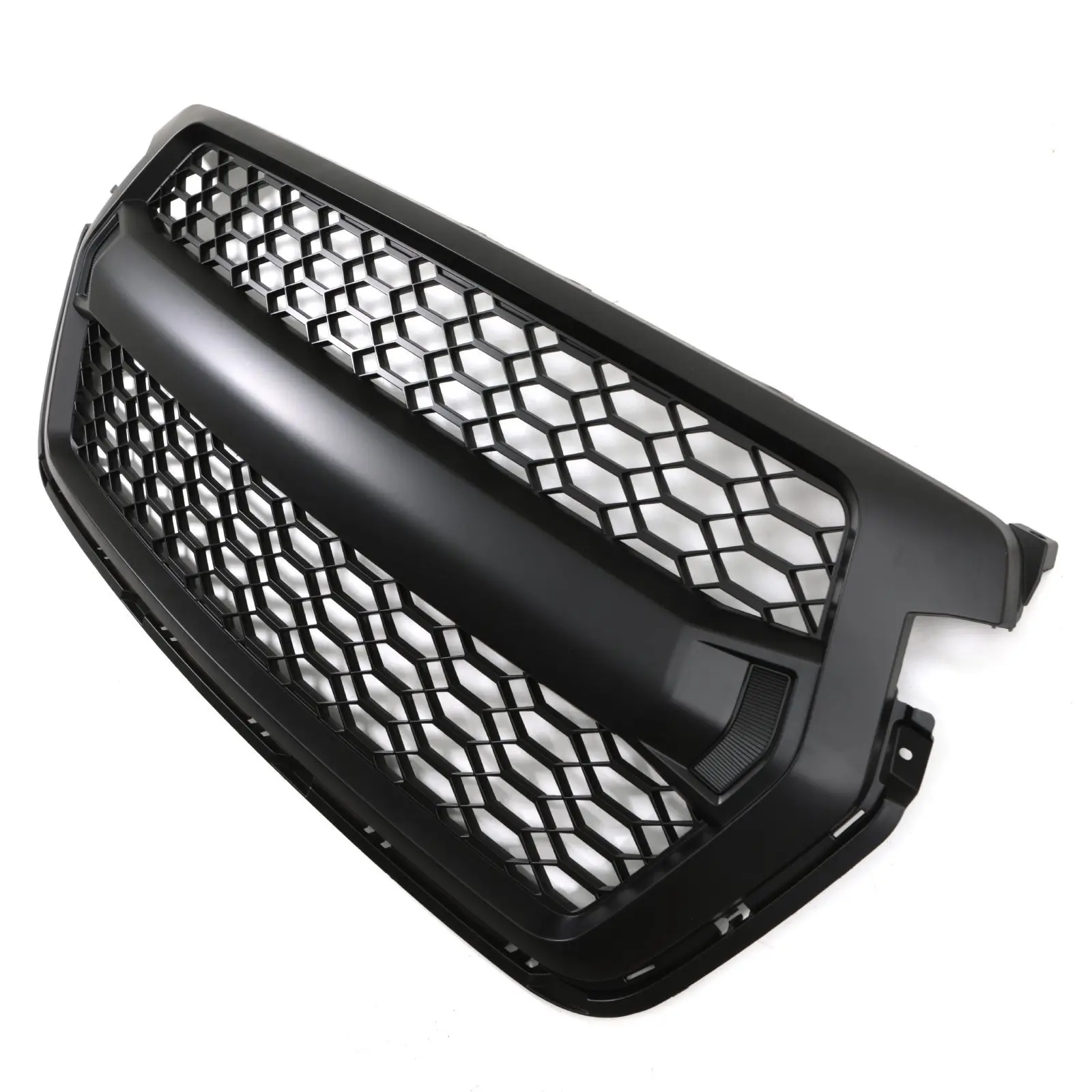 For ISUZU D-MAX 200-2022 4X4 ABS Plastic Matte Black Front Grille Exterior Accessories