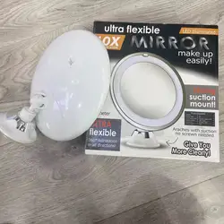 Лидер продаж на Amazon настольное зеркало для ванной со светодиодной подсветкой макияжа с увеличением в 10