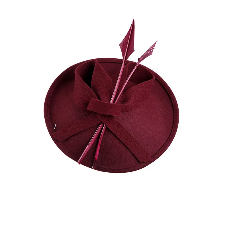 Синяя церковная шляпа, элегантные вуалетки для женщин, повязка на голову для чайной вечеринки, свадебная шляпа