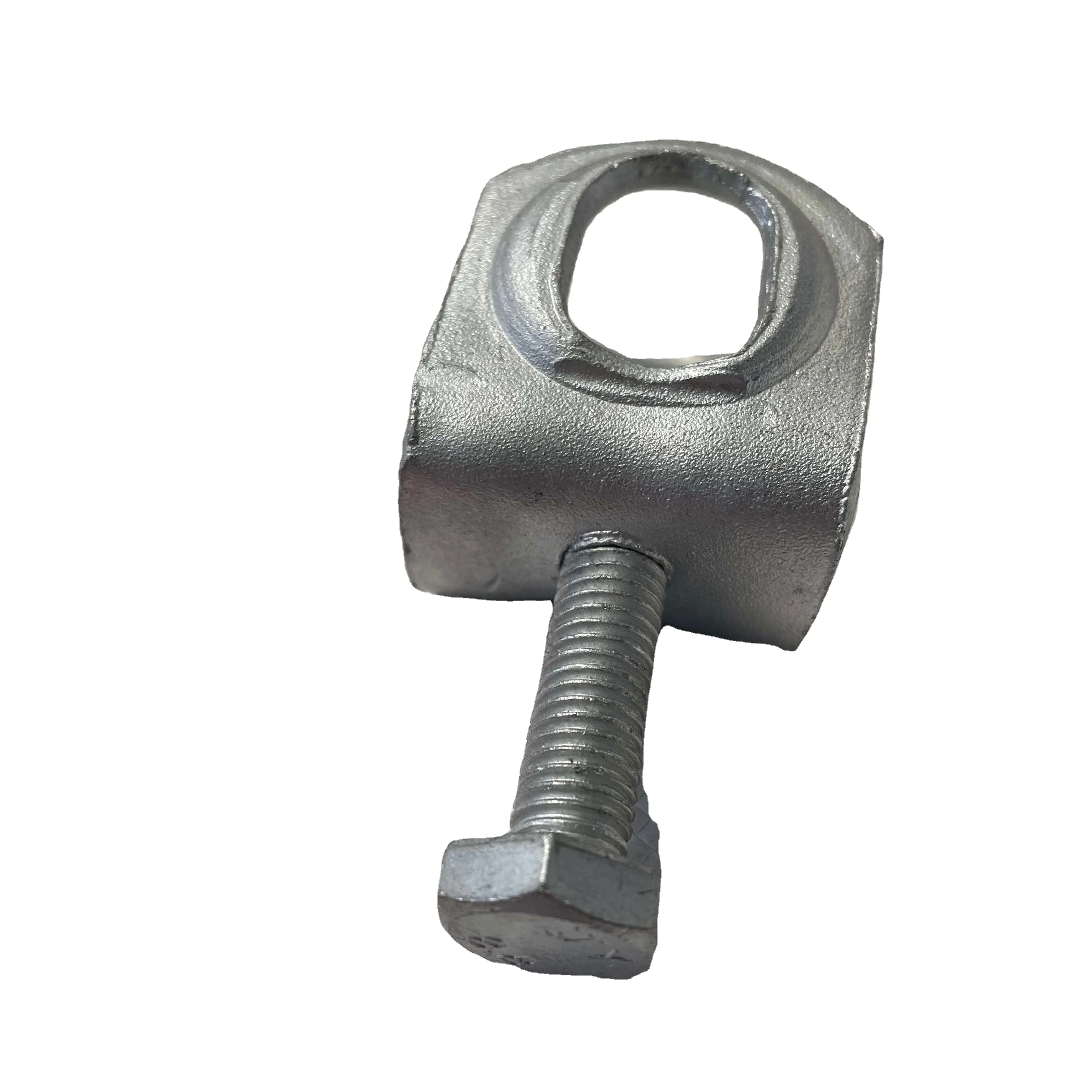 Горячее цинкование электрической энергии оборудования заземляющий стержень зажим