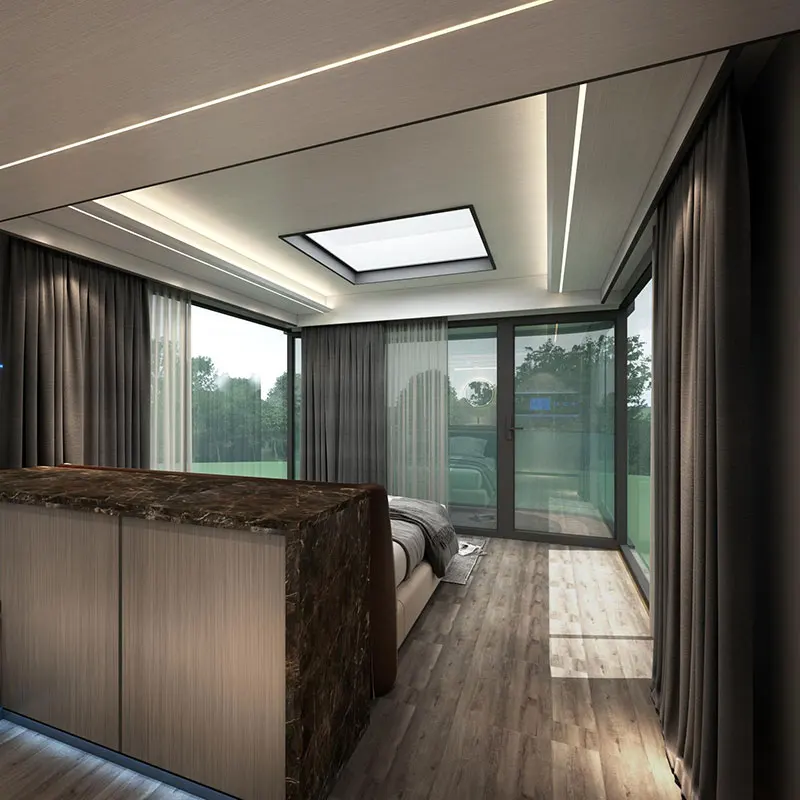 Готовый модульный портативный контейнерный дом сборный современный гостиной капсулы