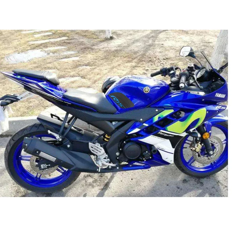 Suitable for Yamaha motorcycle YZF R15 R-15 modified fuel tank insulation side stickers knee non-slip stickers