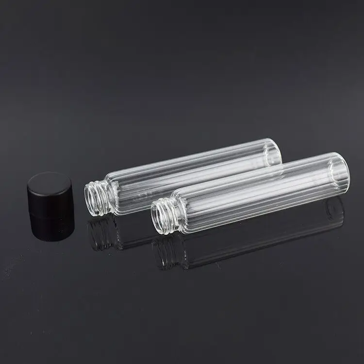 Custom Any Length Brand Borosilicate Glass tube 80mm 115mm 116mm 125mm with Child Resistant Cap for J tubes