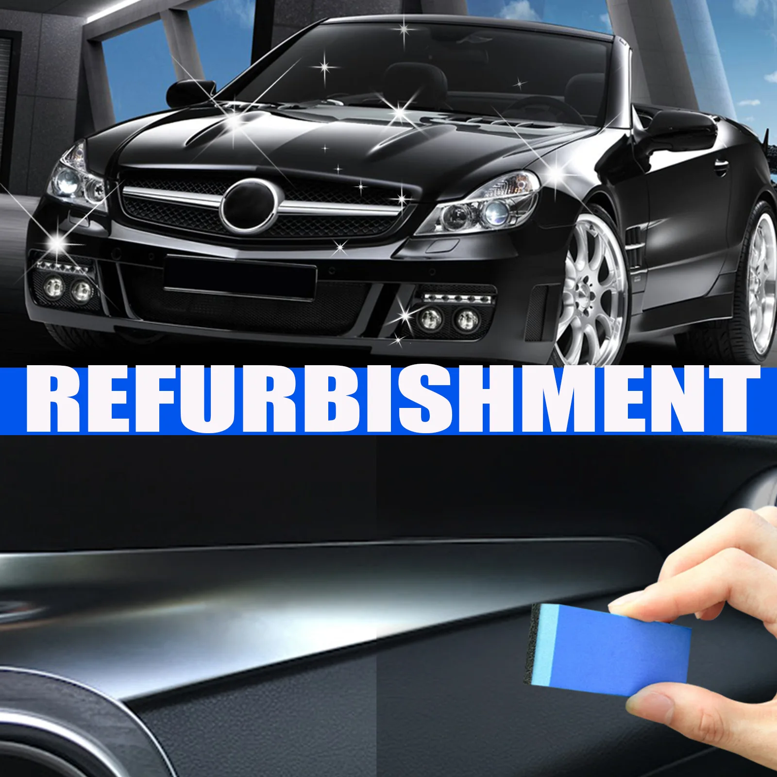 Plastic Renovator OEM ODM Clean Restore Gloss Sustainable Brighten Retread Coating Auto Rubber Repair Agent