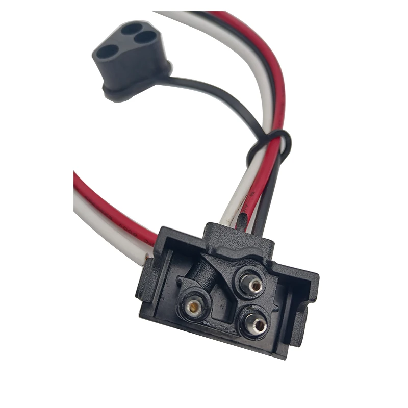3 Wire Plug Truck Trailer Light Plug Pigtail for Stop Turn Tail Round Oval Light