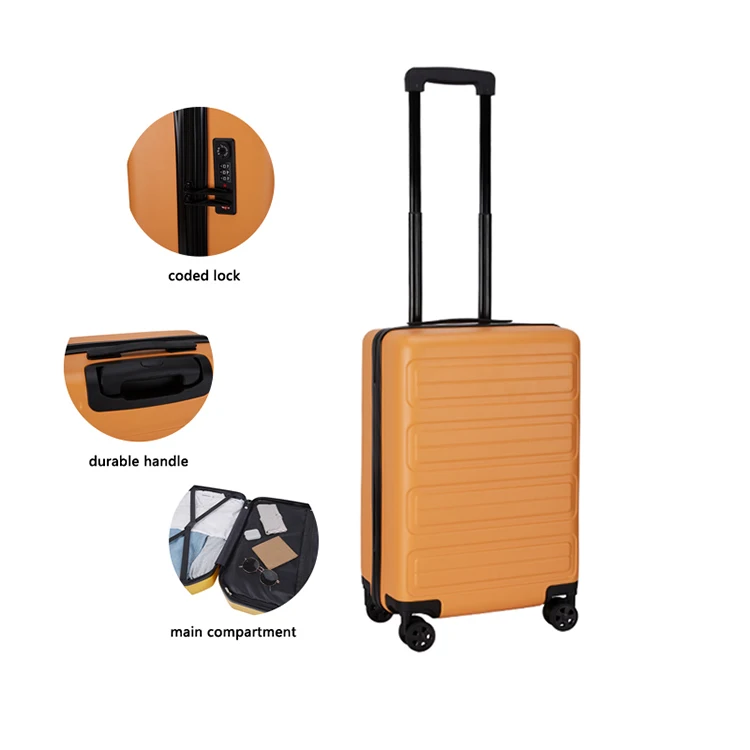 Worthfind Oem Odm Custom Logo Hard Shell Carry On Trolley Carry-on Abs 20 Inch Inch Carry On Travel Suitcase
