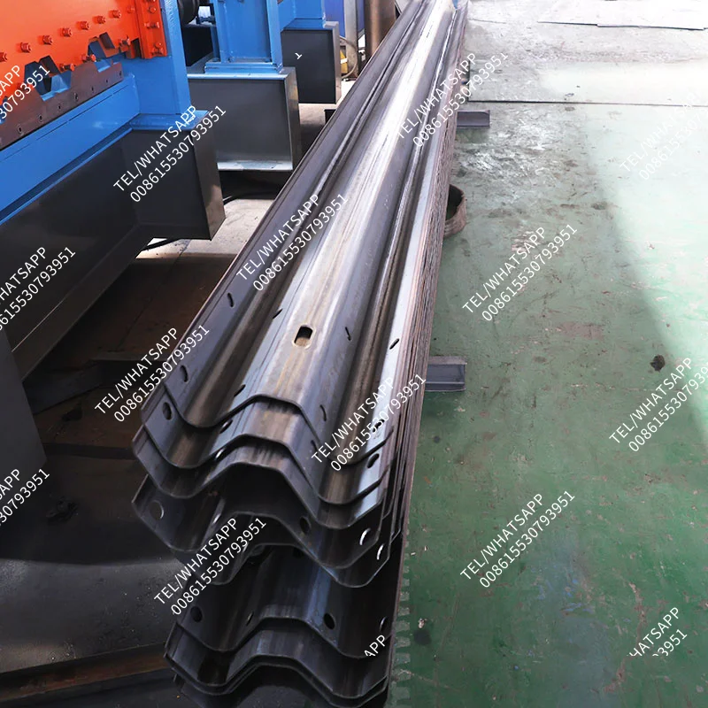 Highway Guardrail Crash Barrier roll forming machine freeway guardrail W beam machine