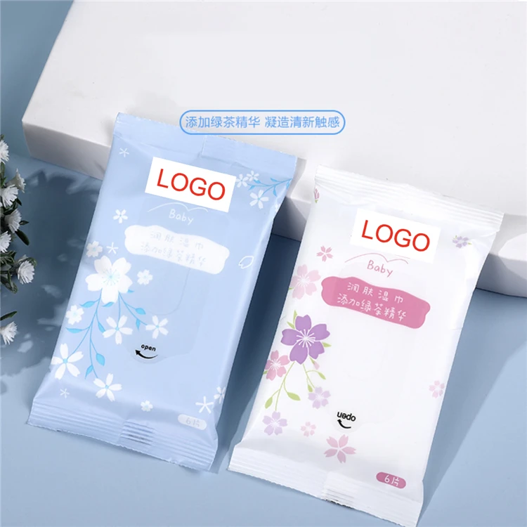 
Cheap Cleaning Green Tea Essence Private Label Baby Wipes Custom Wipes 