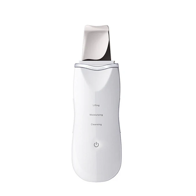 Home use beauty & personal care skin scrubber ultrasonic peeling skin moisture water oil analyze device
