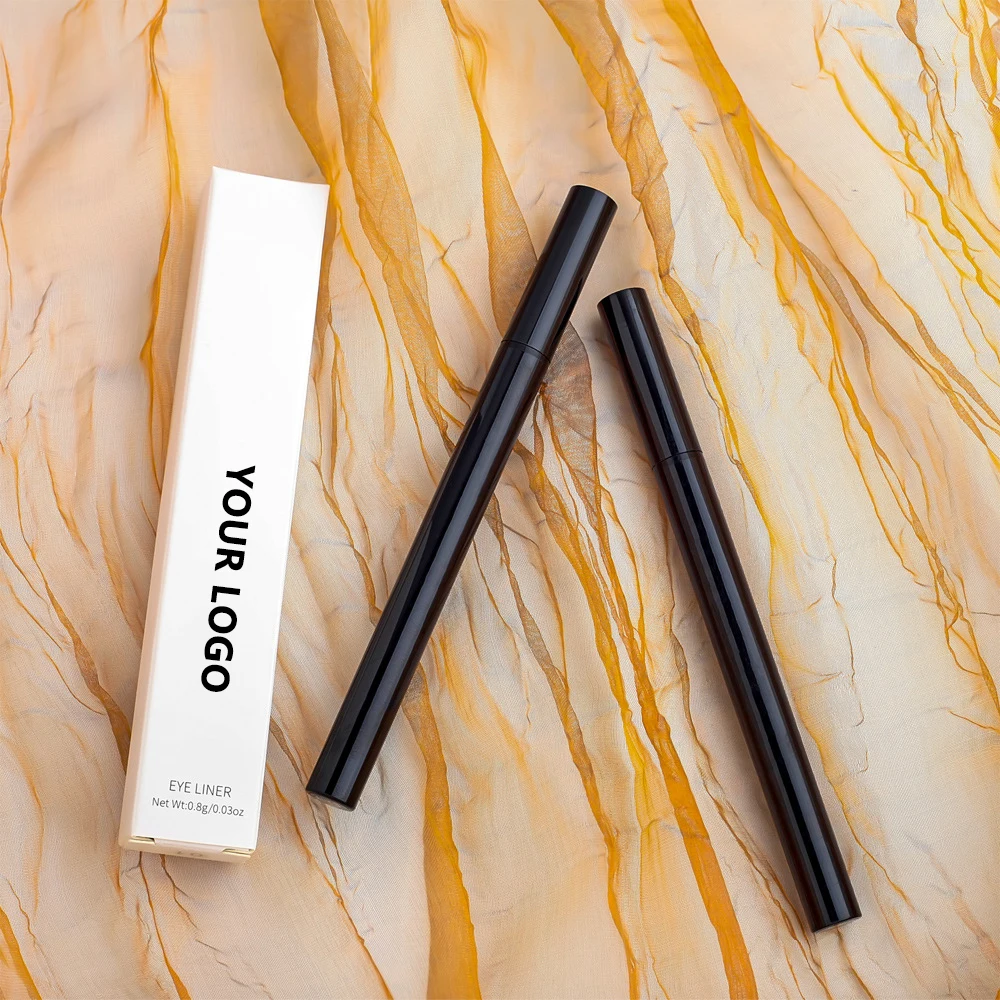 Wholesale Eye Makeup Black Brown Eyeliner Liquid Extremely Fine Waterproof Non Smudge Long Lasting Eyeliner