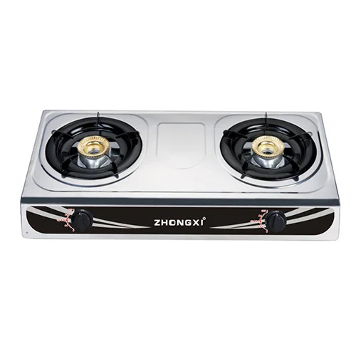 Горячая Распродажа Южной Африки, модель плиты, настольная газовая плита, 2 горелки из нержавеющей стали, газовая плита, домашняя Настольная плита