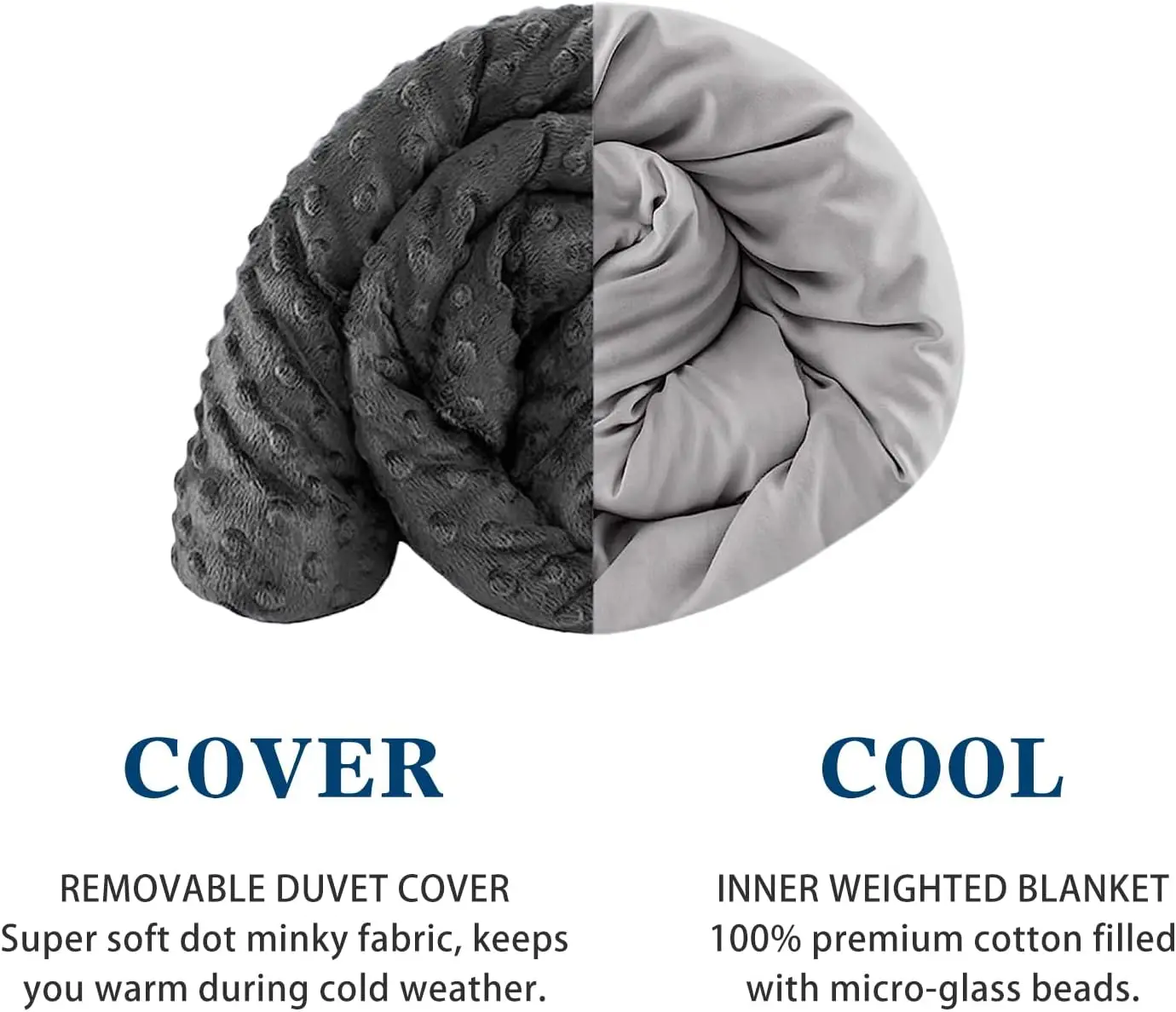 Hot Sale  Weighted Blanket All Season use Cotton Weighted Blanket