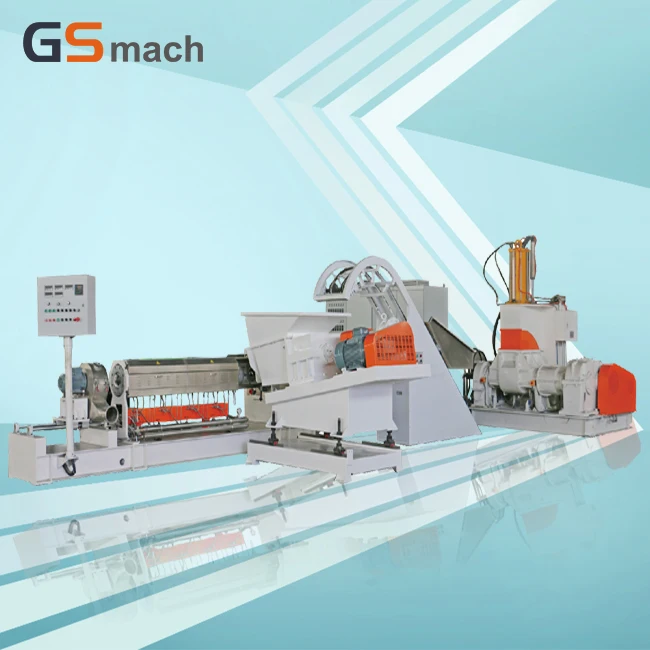 Compounding extrusion line for  XLPE cable compound granule making machine with two stage extruders