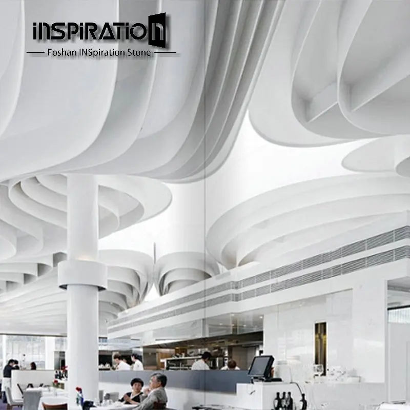 Pre-Casting Gypsum/Grg False Ceiling For Architectural Solutions for Overhead Spaces