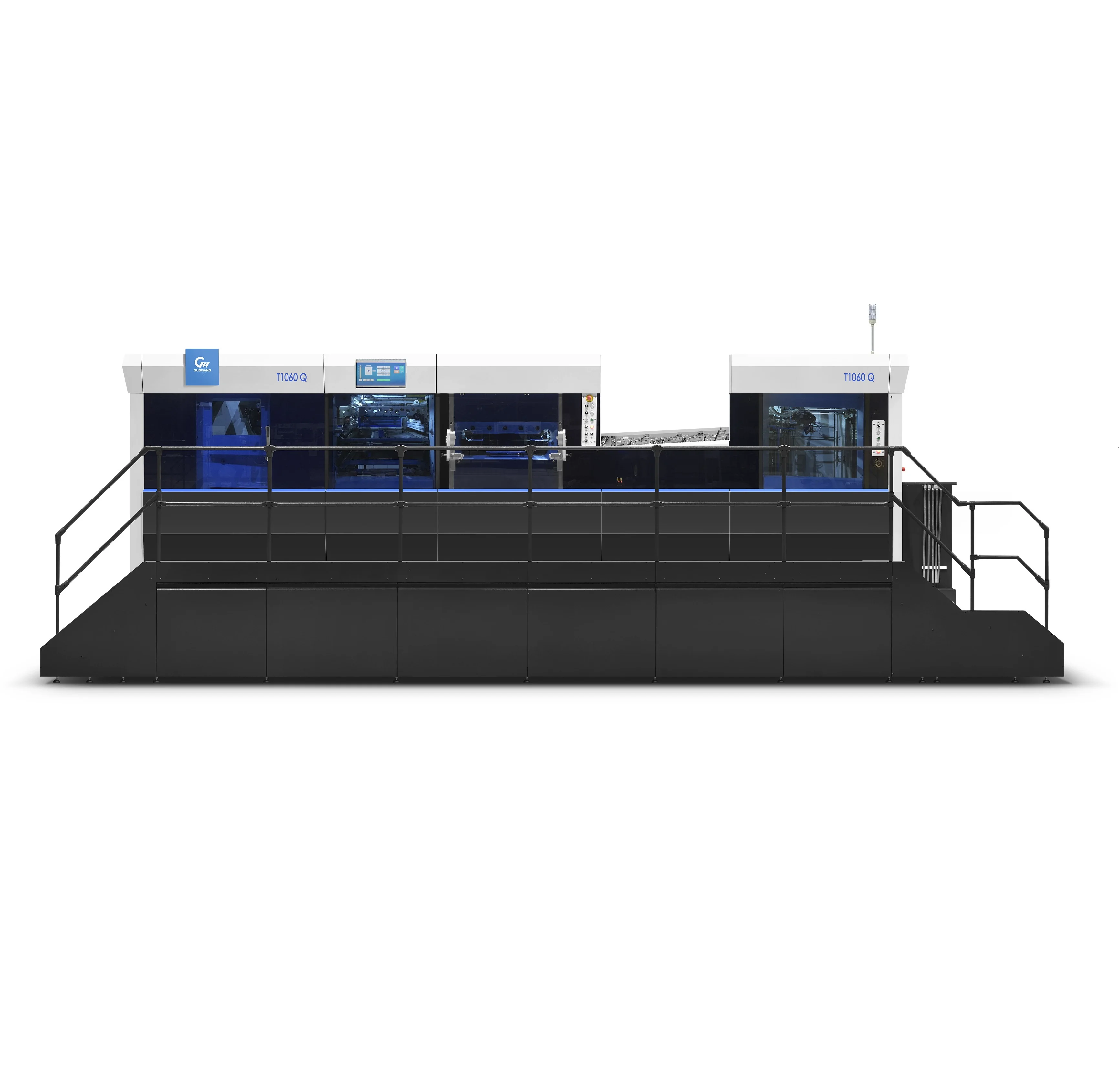 
Guowang GW T106Q Automatic Die-cutting Machine with stripping 