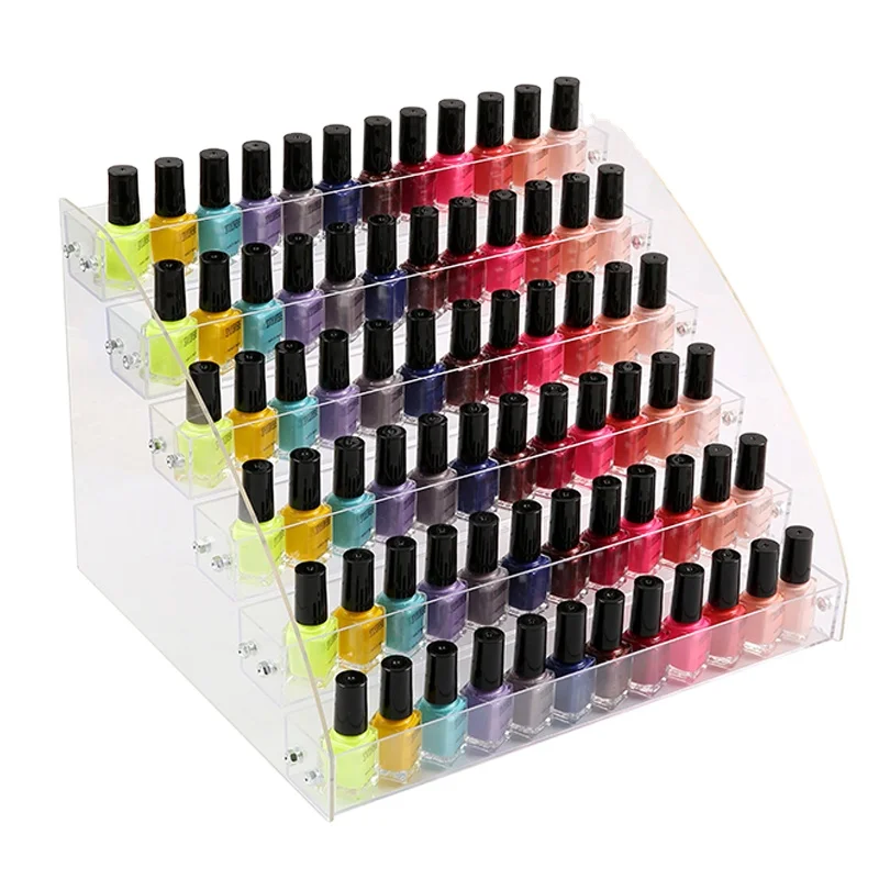 Wholesale Custom Acrylic Nail Polish Display Rack Stand