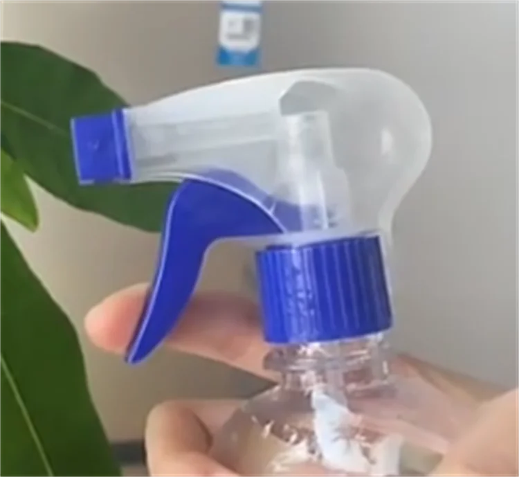28/400 28/410 PP Plastic Customized Color Industrial Hand Trigger Sprayer Head For Cleaning