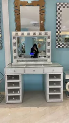 Bedroom Furniture Crush diamond  Makeup Vanity Dressing Tables
