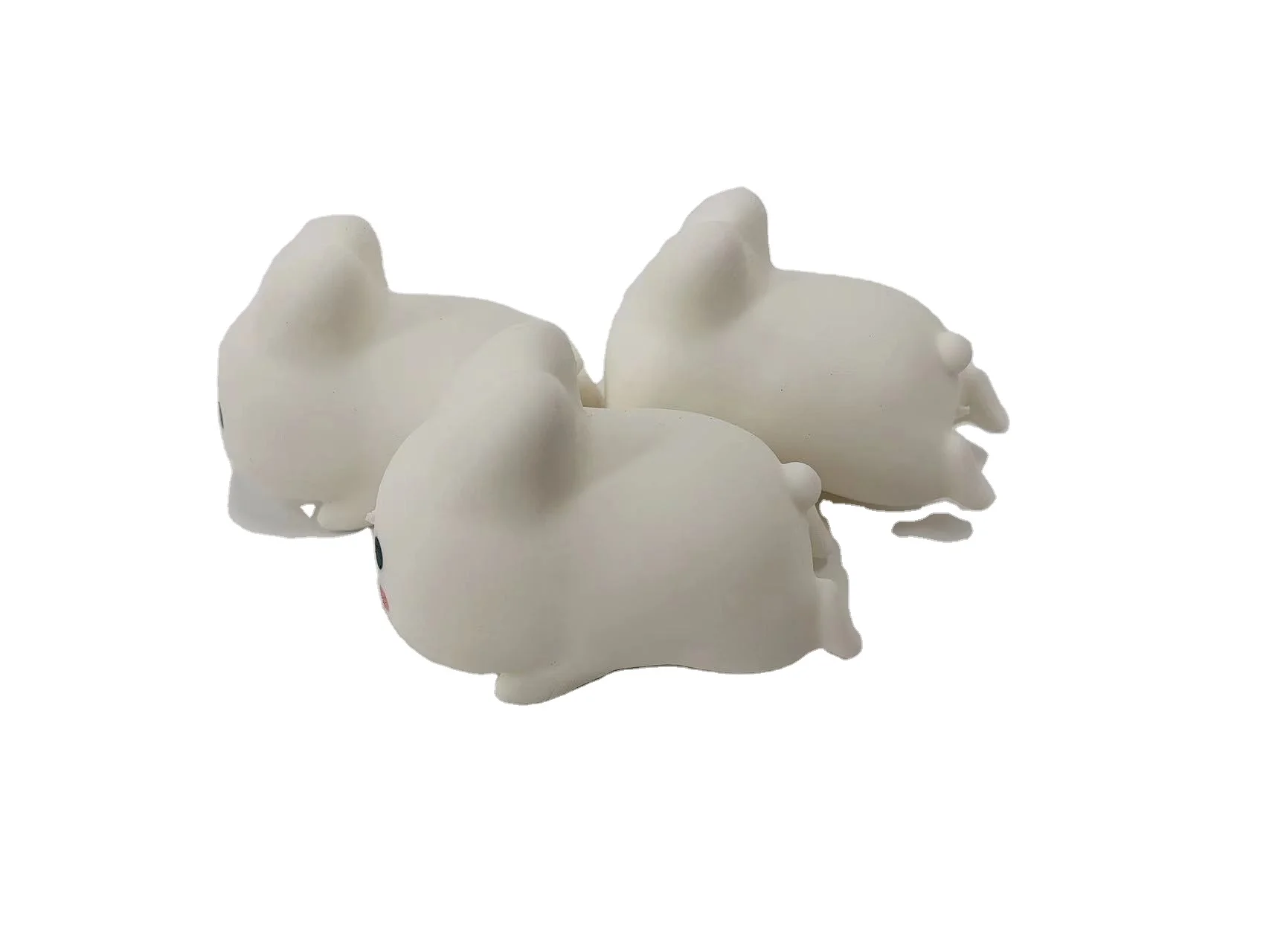 Bunny Stress Balls for Kids and Adults Cute Rabbit Dough Ball Sensory Fidget Toys for Easter Squeeze Ball Toys