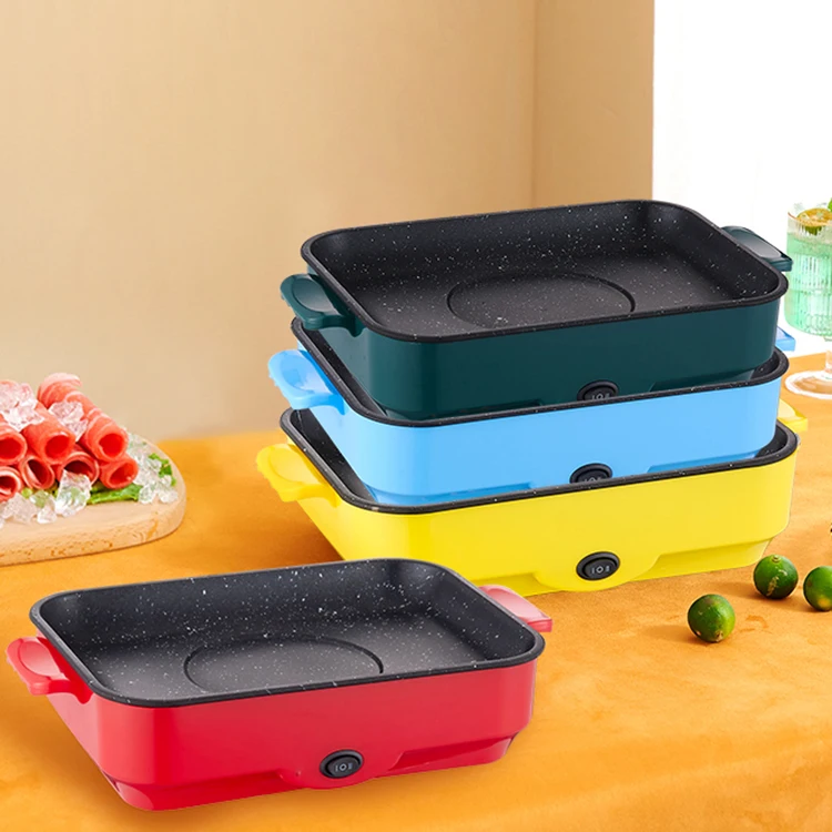 Most Trendy Mini Non-Stick Cooker Multifunctional Kitchen Appliances Electric Grill Pan For Party