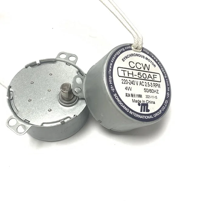 high quality china manufacture synchron motor 110V 120V 220V 230V 240V 1-2RPM 2-3RPM 4-5RPM 5-6RPM CCW 4W50HZ60hz for household