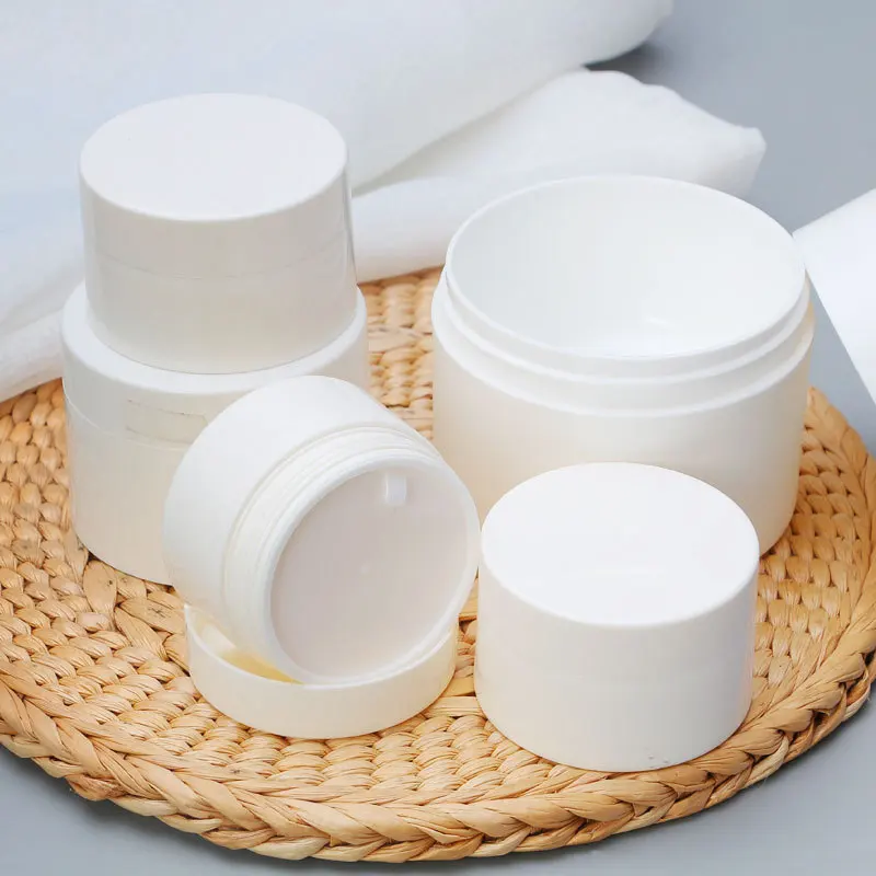 
Cosmetic face cream plastic container 5g 10g 15g 20g 30g 50g white pp plastic bottle jar face serum bottle, 200ml facial toner 