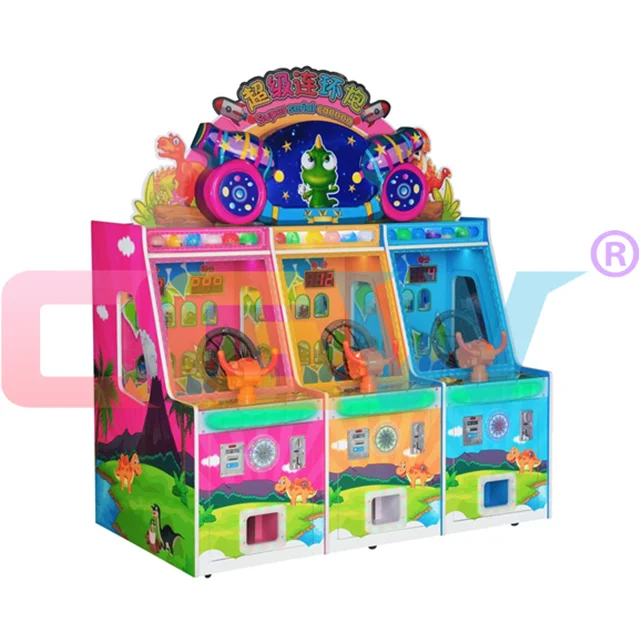 CGW Coin Operated Fun Kids Arcade Mechanical Pinball Machine,Shooting Pinball Games Machine Return Prize Arcade