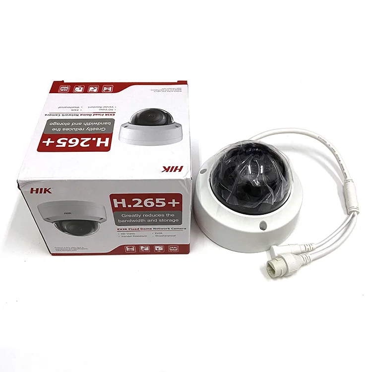 30m IR 4MP Resolution H.265 Explosion Proof Dome 4 Megapixel Security IP Network Camera DS-2CD1143G0-I