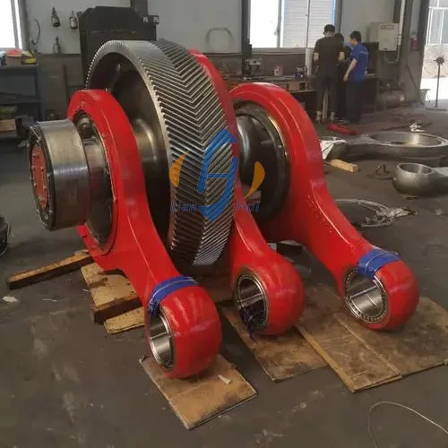 API 7K Drilling Rig Mud Pump Crankshaft Assembly Connecting Rod