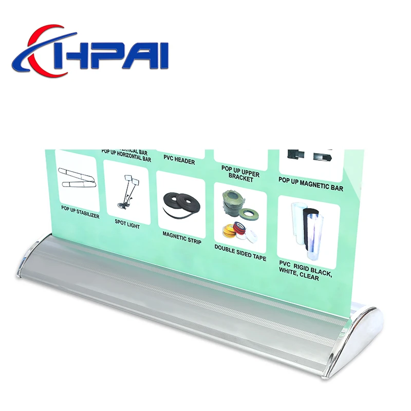 Easy Up And Folding Roll Up Horizontal Banner Stand economic Standard Up Banner