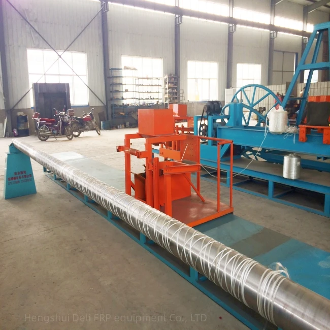 Hot-selling durable steel pipe winding equipment FRP cable pipe winding machine