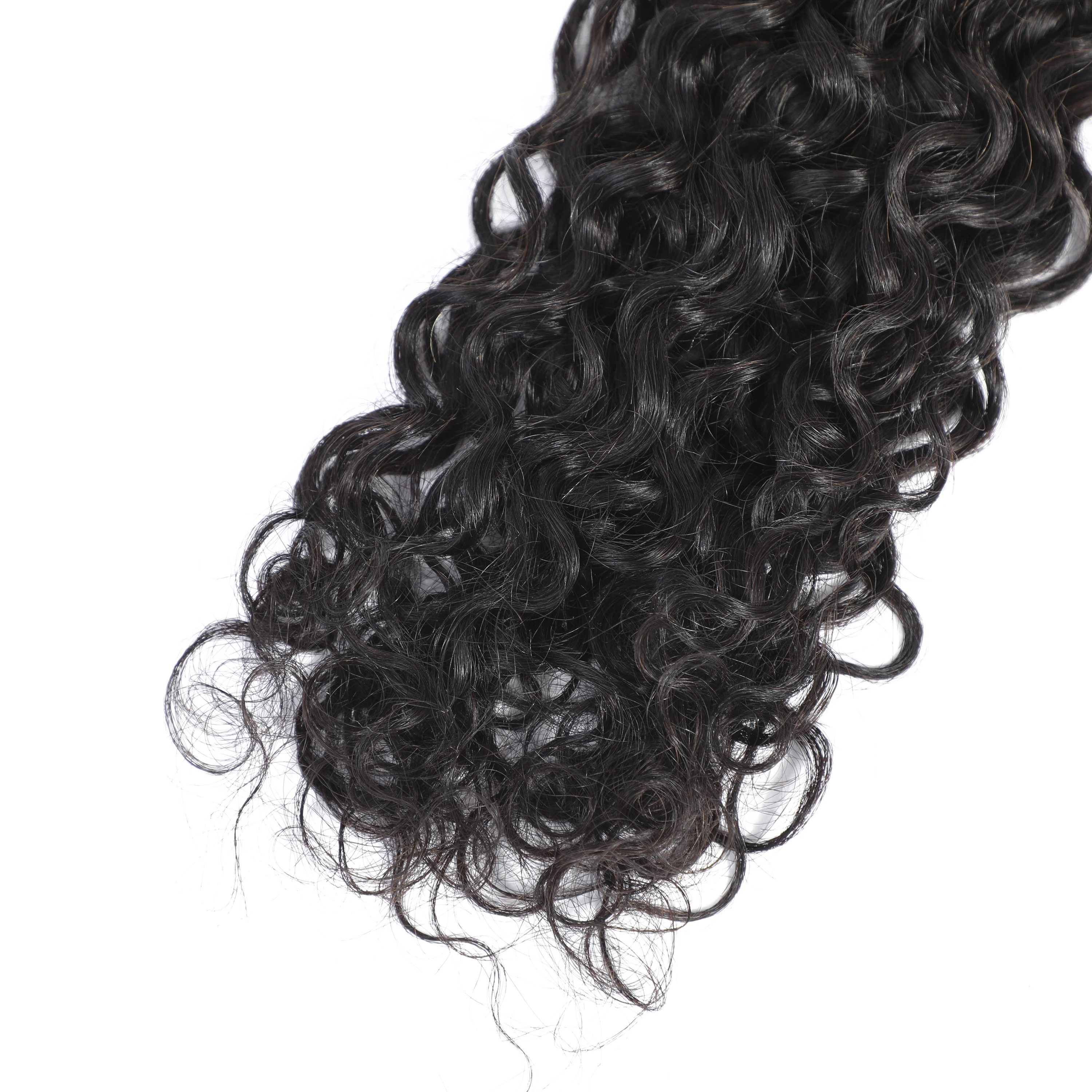 Wholesale Naturel 30Inch 36Inch Brazilian 360 Deep Body Wave Human Hair Bundle Body Full Lace Water Wave Human Hair