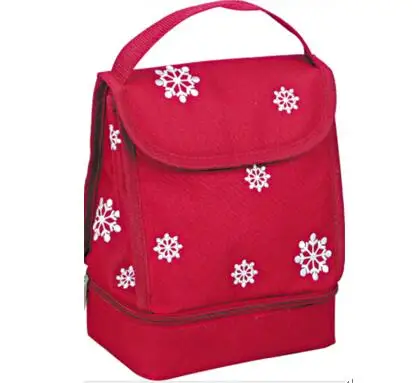 Wholesale cheap Double layer small kids insulated lunch box  bag for travelling