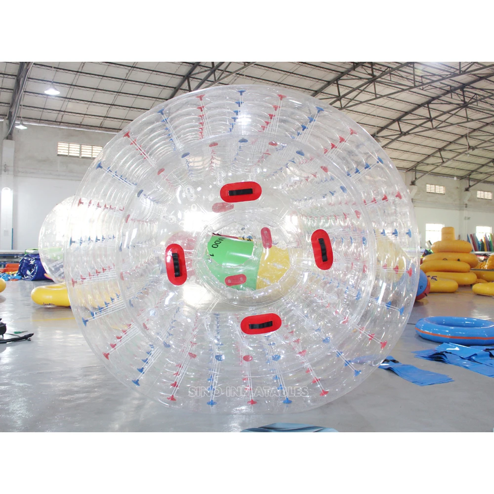 Popular kids and adults inflatable water roller in high quality for water game from Guangzhou inflatables factory