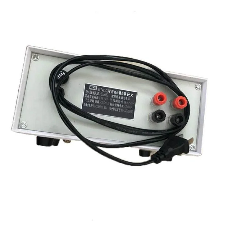 Telephone with safety coupler communication performance is good all kinds of signal transmission installation of simple telepho