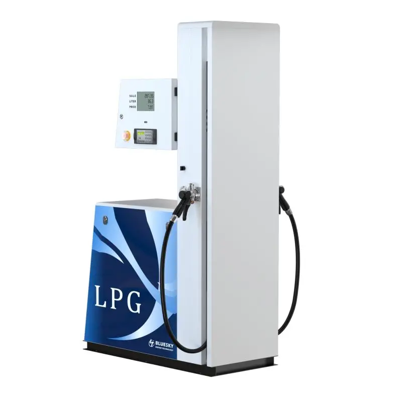 Single Double Nozzlse LPG Dispenser Petrol Station Fuel Filling Machine with Fuel and LPG for Gas Station
