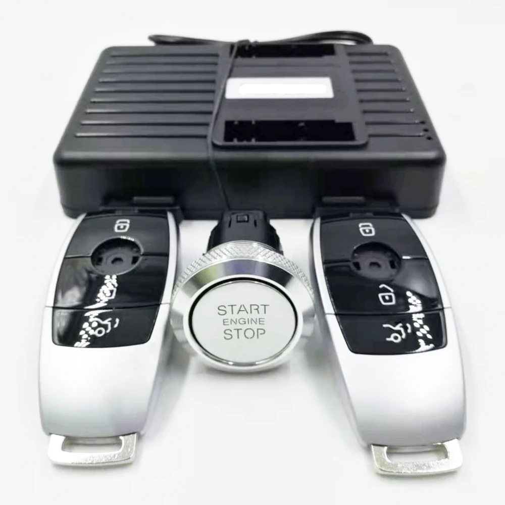 For Mercedes Benz SLK R171 Year 2004-2011 Facelift Car Engine Remote Starter Start Push To Start Keyless GO Automatic Unlock