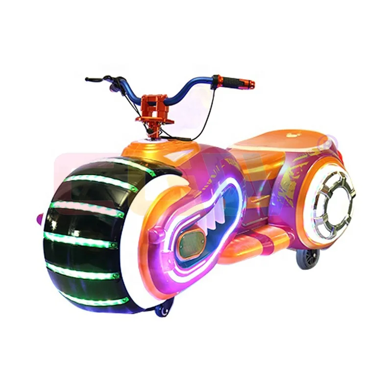 Hansel shopping mall kids battery operated amusement motorcycle kids ride on bumper car kids amusement motorcycles