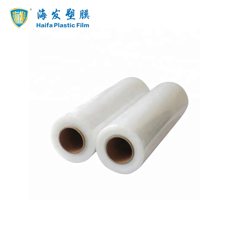 Manufacture Plastic PE Transparent Cling Wrap Film with Various Adhesion