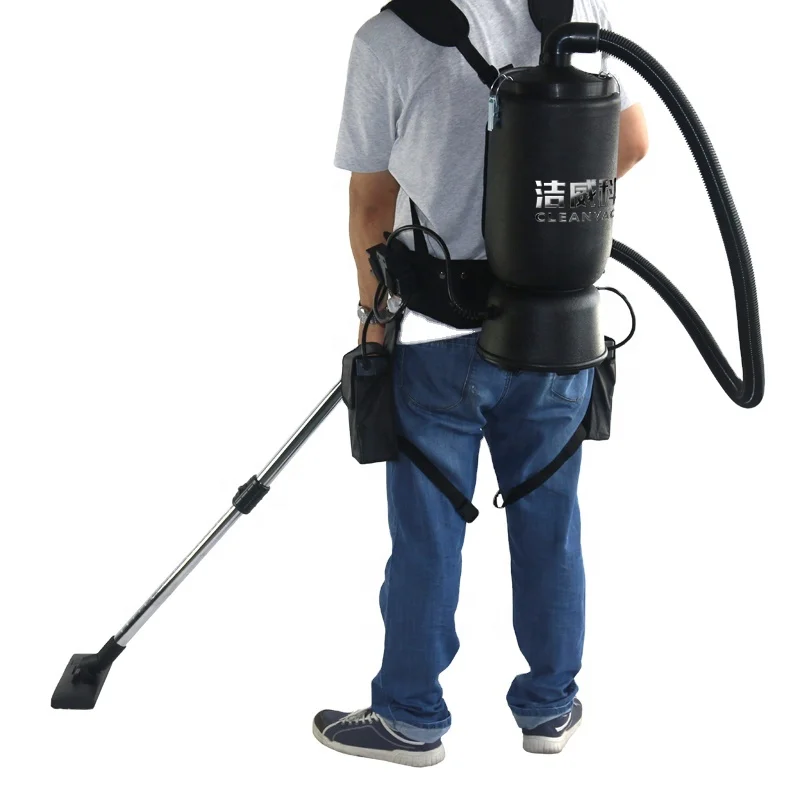 CLEANVAC Lithium Battery Powered & Cable Type Backpack Vacuum Cleaner
