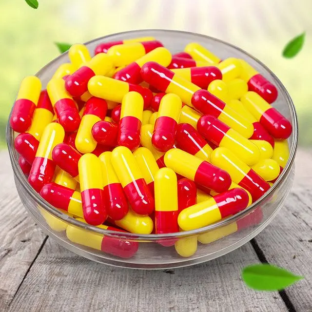 10000pcs Colored Standard Size 0# Empty Capsules Gelatin Capsules Hollow Hard Gelatin Capsules Seperate Or Joined