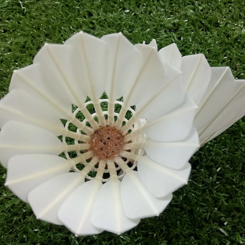 
Hot Sales Good Quality Goose Feather Badminton Shuttlecock 