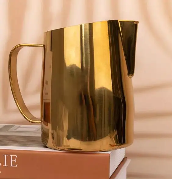Bevel Mouth Coffee Frothing Pitcher Milk Jug