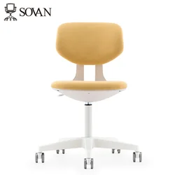 Wholesale Foshan Modern The Best Design Revolving Work Plastic Computer Fabric Office Working Chair From Home Chair