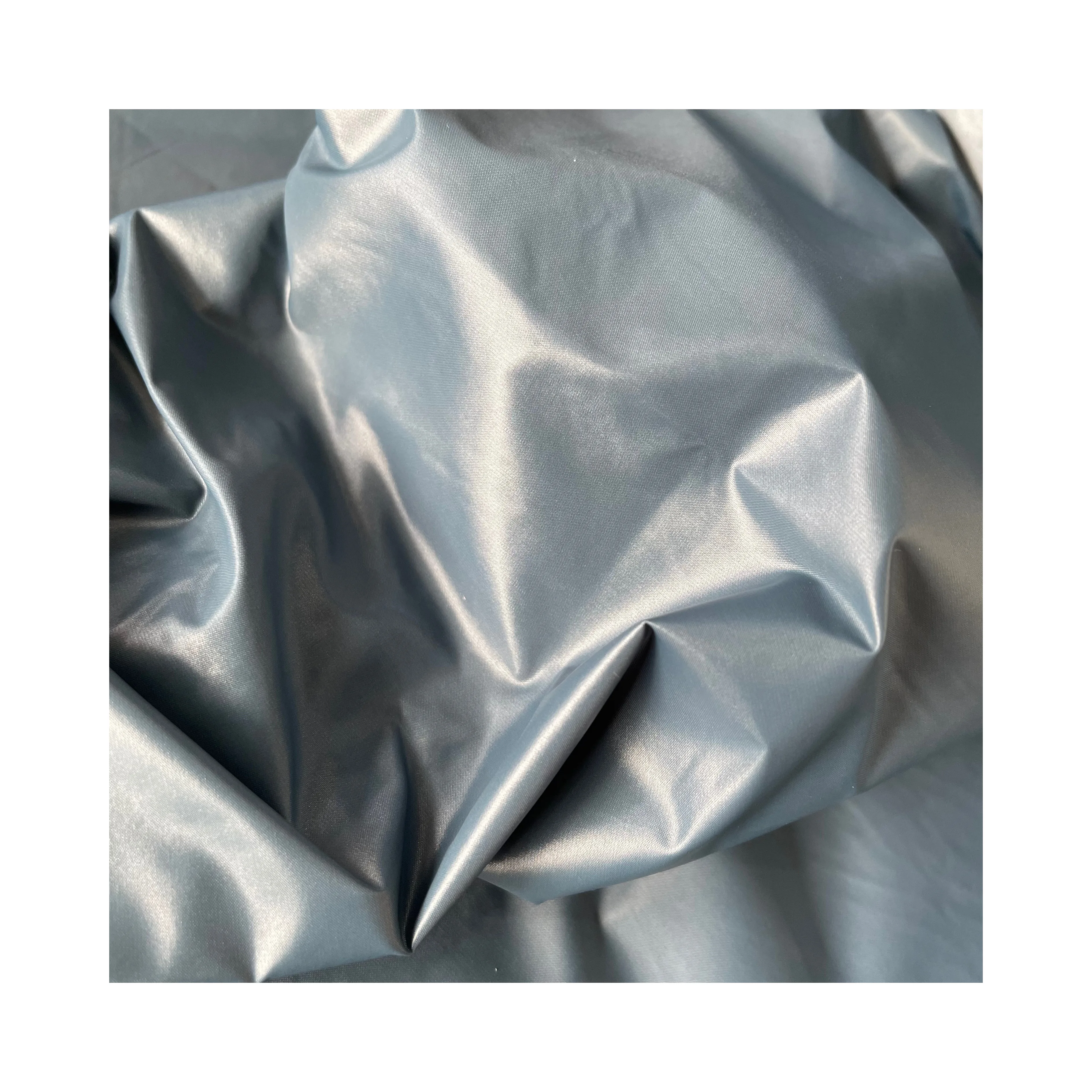 400T Full Dull Nylon Plain Anti-bacterial Cire Downproof Waterproof Light Down Jacket and Coat Lining Comfortable