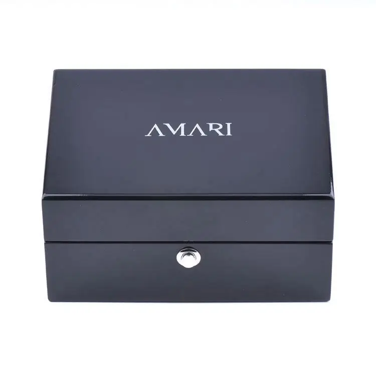 Wood Storage Packaging For Watches Personalized Luxury Display Organizer Men Real Boxes Cases Case Single Long Wooden Watch Box