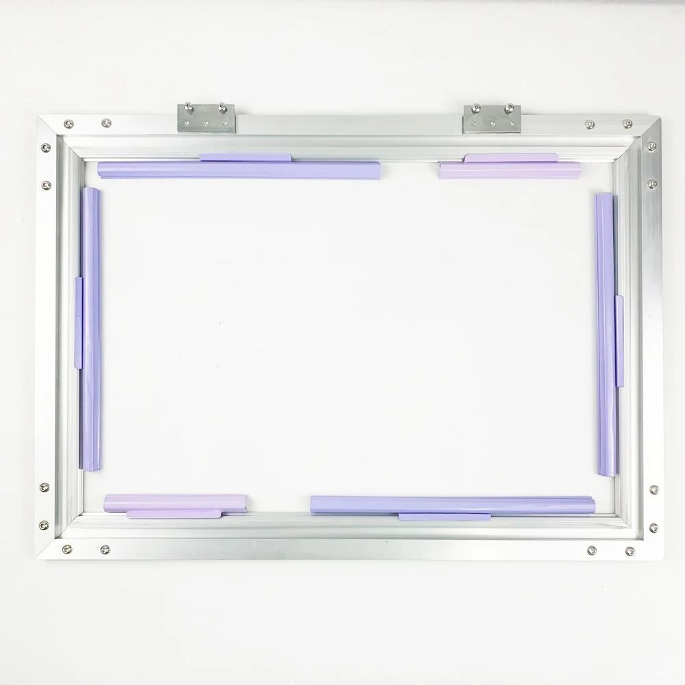 Honpo embroidery machine parts 350*510mm aluminum frame and clips for flat embroidery frame accessories