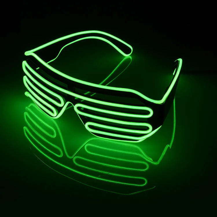 
Glow In The Dark Glasses Light Up Glasses Led Shutter Glasses Event Party Supplies 