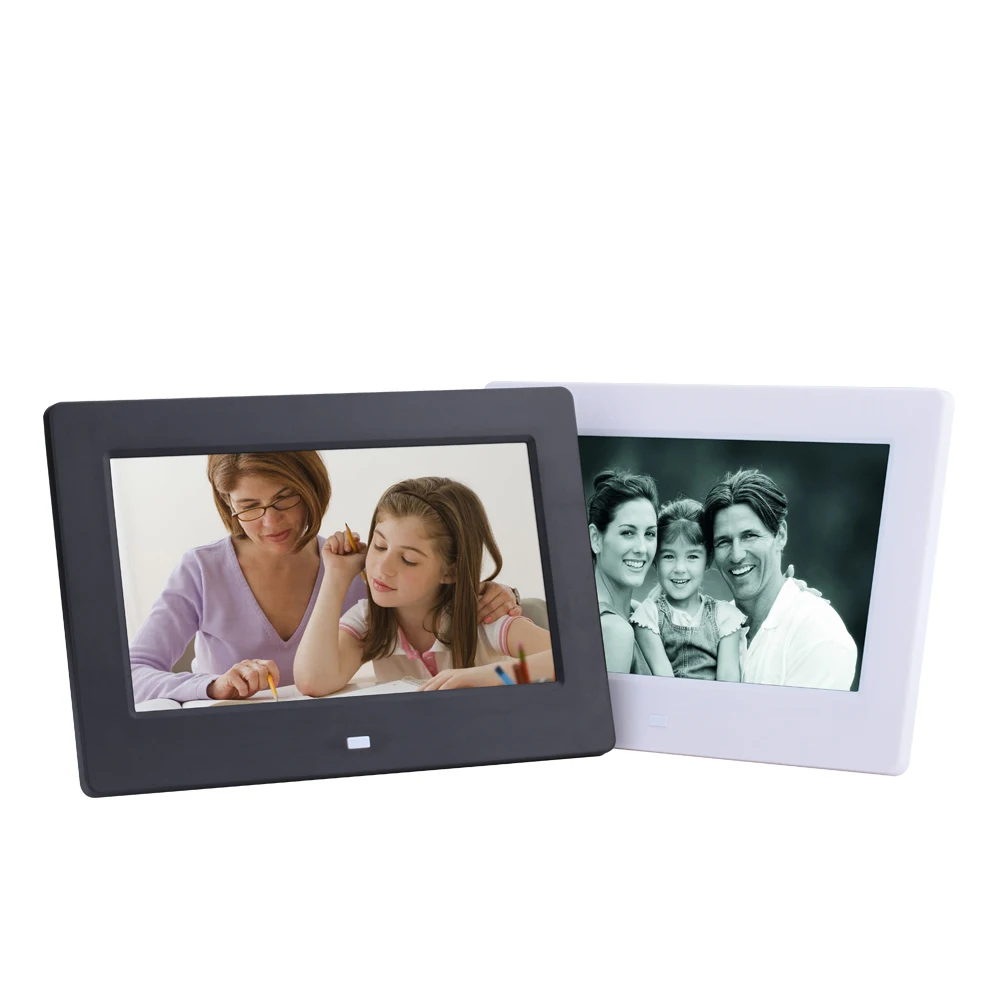 
7 inch download free mp3 mp4 digital photo frame 